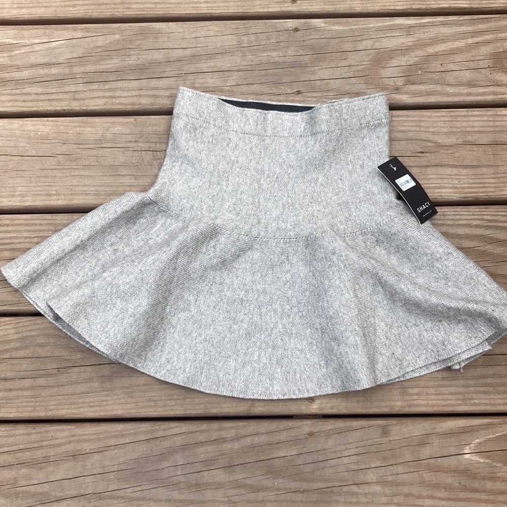 Grey miniskirt